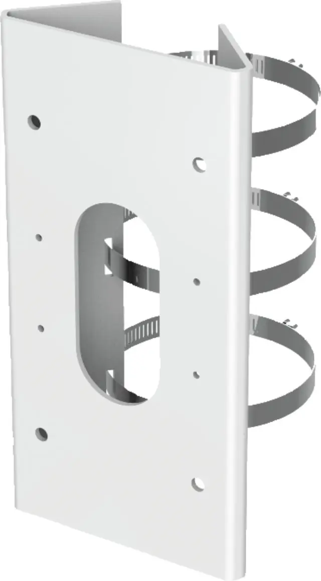 Produktfoto 1 von ABUS Security-Center Kamerabefestigung Mastbefestigung für IPCS62130 Aluminium 10 kg, H. 250 mm, T. 46 mm, B. 127 mm