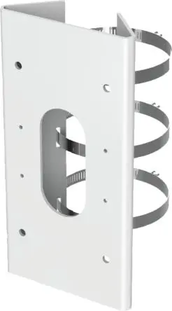 Produktfoto 1 von ABUS Security-Center Kamerabefestigung Mastbefestigung für IPCS62130 Aluminium 10 kg, H. 250 mm, T. 46 mm, B. 127mm