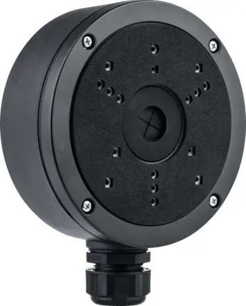 Produktfoto 1 von ABUS Security-Center Kameragehäuse Anschlussdose Rohr für IPCB64621, IPCB68621 Aluminium, H. 53 mm, T. 53 mm, B. 137mm