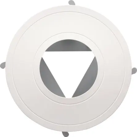Produktfoto 1 von ABUS Security-Center Kameragehäuse Unterputz-Dome für IPCB74521, IPCB78521 Aluminium, H. 87 mm, T. 245 mm, B. 245mm