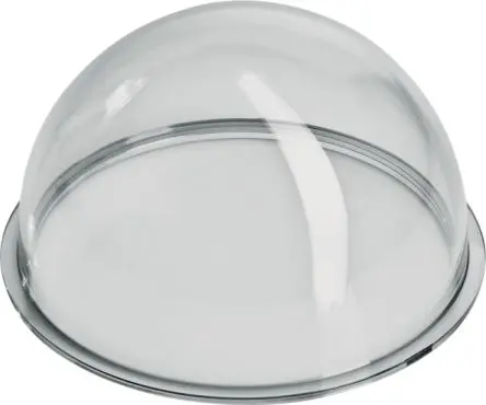Produktfoto 1 von ABUS Security-Center Kameragehäuse Getönte Kuppel für IPCB74521, IPCB78521 Polycarbonat, H. 64 mm, T. 110 mm, B. 110mm