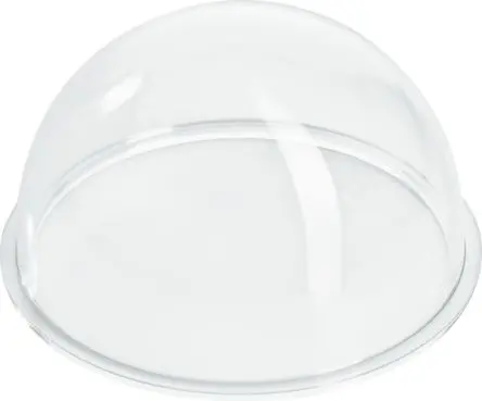Produktfoto 1 von ABUS Security-Center Kameragehäuse Transparente Kuppel für IPCB74521, IPCB78521 Polycarbonat, H. 64 mm, T. 110 mm, B.