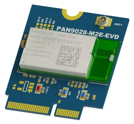 Produktfoto 1 von Panasonic Evaluierungskit PAN9028 Evaluierungskit PAN9028 Entwicklungskit Funkmodul für Host-Prozessor-Evaluierungskits