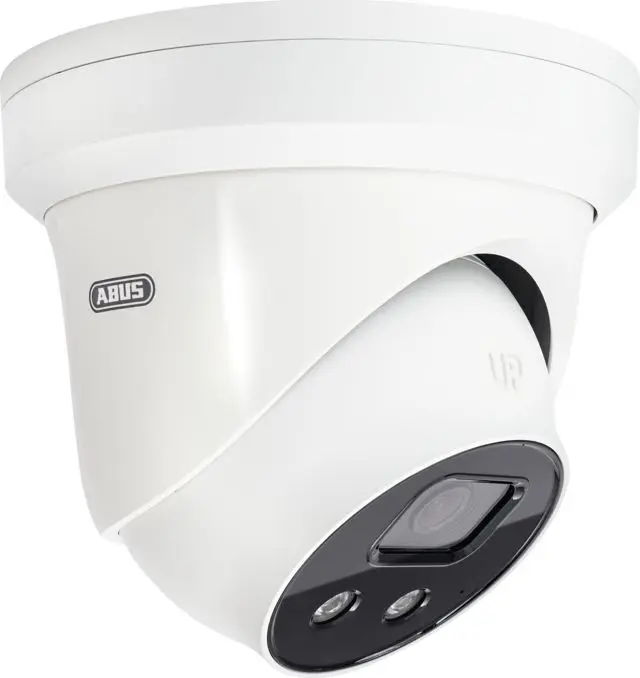 Produktfoto 1 von ABUS Security-Center IR Netzwerk Power Over Ethernet CCTV-Kamera, Außen, 2688 x 1520 pixel x 128 mm, Kuppelförmig