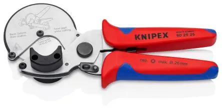 Produktfoto 1 von Knipex Rohrschneider Chrom Vanadium Stahl, Elektrostahl für Kunststoff, 26 mm