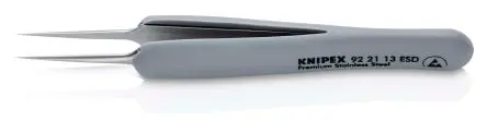 Produktfoto 1 von Knipex Edelstahl Pinzette, 112mm, Spitze Extra Fein Antimagnetisch ESD-Sicherheit