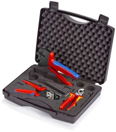 Produktfoto 1 von Knipex Crimp Set Crimpbefestigung Werkzeugkoffer