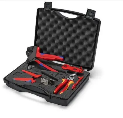 Produktfoto 1 von Knipex Crimp Set Crimpbefestigung Werkzeugkoffer