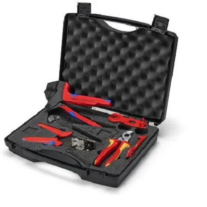 Produktfoto 1 von Knipex Crimp Set Crimpbefestigung Werkzeugkoffer