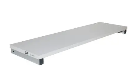 Treston Regalsystem, 1 Regale, Aluminium, Grau, 25 mm x 1500mm, 310 mm, 50 kg Last