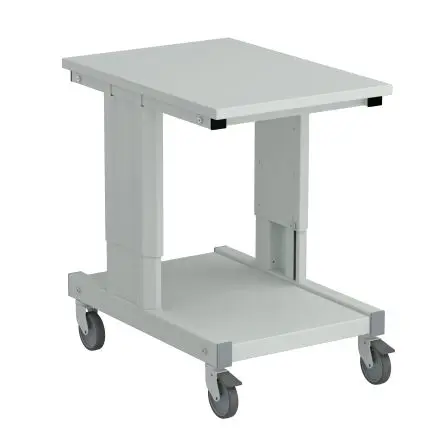 Produktfoto 1 von Treston 2 Gestellwagen, Stahl Rahmen, max. 150 kg 690 mm, 900 mm 400 mm