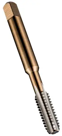 Produktfoto 1 von Dormer Gewindebohrer HSS Hand, UNC Handgewindebohrer mit geradem Gewindegang, Rechtsgewinde 7/8 in UNC