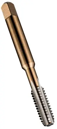 Produktfoto 1 von Dormer Gewindebohrer HSS Hand, BSW Handgewindebohrer mit geradem Gewindegang 1/4 in BSW