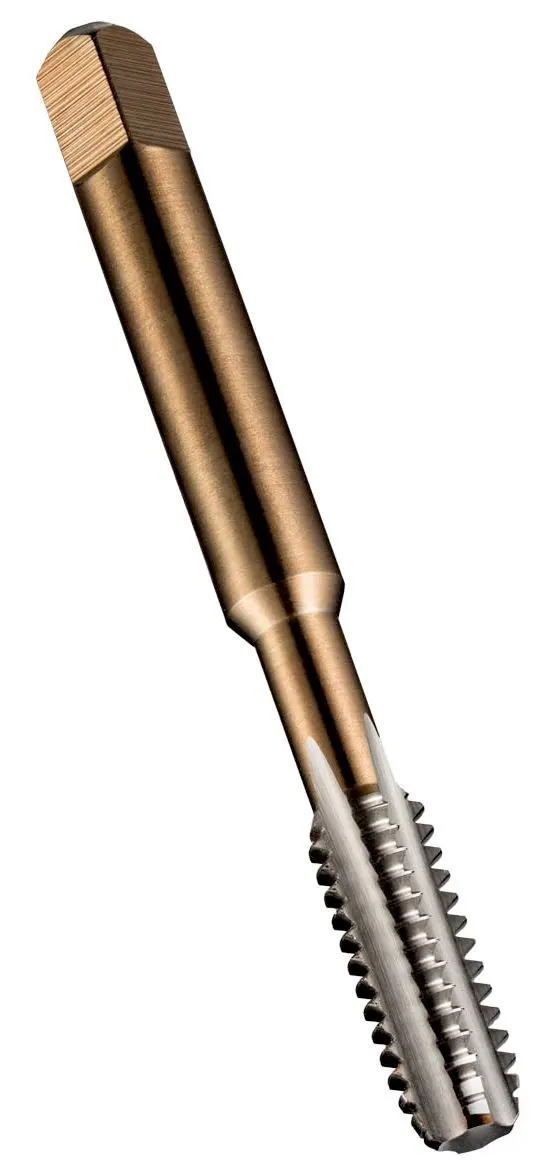 Produktfoto 1 von Dormer Gewindebohrer HSS Hand, BSW Handgewindebohrer mit geradem Gewindegang 5/8 in BSW