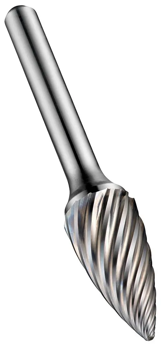 Produktfoto 1 von Dormer Entgratungswerkzeug Spitzbaum 12.7 mm Hartmetall