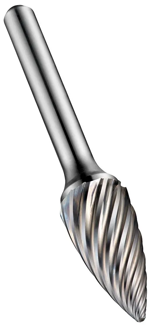 Produktfoto 1 von Dormer Entgratungswerkzeug Spitzbaum 9.6 mm Hartmetall