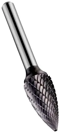 Produktfoto 1 von Dormer Entgratungswerkzeug Spitzbaum 9.6 mm Hartmetall