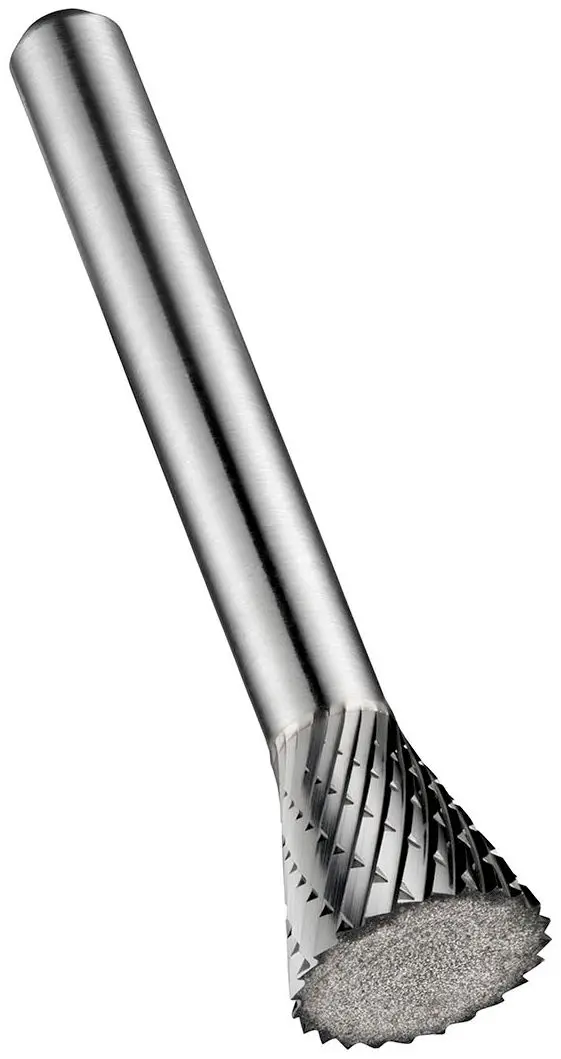 Produktfoto 1 von Dormer Entgratungswerkzeug Umgekehrter Kegel 3 mm Hartmetall