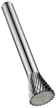 Produktfoto 1 von Dormer Entgratungswerkzeug Umgekehrter Kegel 6 mm Hartmetall