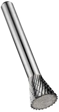 Produktfoto 1 von Dormer Entgratungswerkzeug Umgekehrter Kegel 6.3 mm Hartmetall