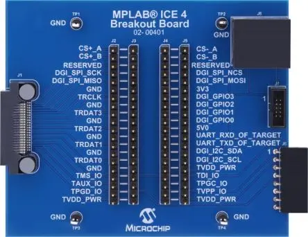 Produktfoto 1 von Microchip MPLAB ICE4 Programmierer, Breakout-Board Entwicklungstool Microcontroller 32-Bit-Kern PIC16 DS-50003242