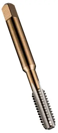Produktfoto 1 von Dormer Gewindebohrer HSS Hand, Metrisch Fein Handgewindebohrer mit geradem Gewindegang, Rechtsgewinde M3