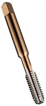 Produktfoto 1 von Dormer Gewindebohrer HSS Hand, Metrisch Fein Handgewindebohrer mit geradem Gewindegang, Rechtsgewinde M5