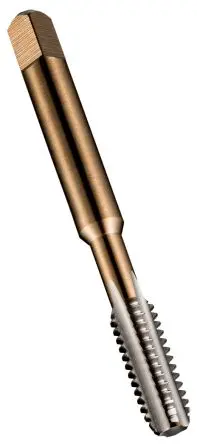 Produktfoto 1 von Dormer Gewindebohrer HSS Hand, Metrisch Fein Handgewindebohrer mit geradem Gewindegang, Rechtsgewinde M6