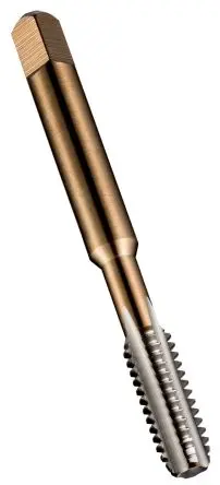 Produktfoto 1 von Dormer Gewindebohrer HSS Hand, Metrisch Fein Handgewindebohrer mit geradem Gewindegang, Rechtsgewinde M8