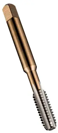 Produktfoto 1 von Dormer Gewindebohrer HSS Hand, Metrisch Fein Handgewindebohrer mit geradem Gewindegang, Rechtsgewinde M8
