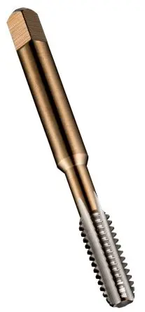 Produktfoto 1 von Dormer Gewindebohrer HSS Hand, Metrisch Fein Handgewindebohrer mit geradem Gewindegang, Rechtsgewinde M8
