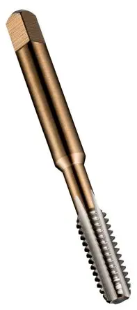 Produktfoto 1 von Dormer Gewindebohrer HSS Hand, UNC Handgewindebohrer mit geradem Gewindegang, Rechtsgewinde 1/2-13 UNC