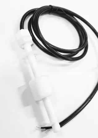 Produktfoto 1 von RS PRO 7179 0029 Schwimmerschalter Kabel Silikon, 200 V dc, Nein, -20 °C 200 V ac → 85 °C, mit 1 m Leitung