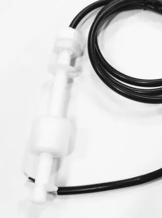 Produktfoto 1 von RS PRO 273-1492 Schwimmerschalter Kabel Silikon, 200 V dc, Nein, -20 °C 200 V ac → 85 °C, mit 1 m Leitung