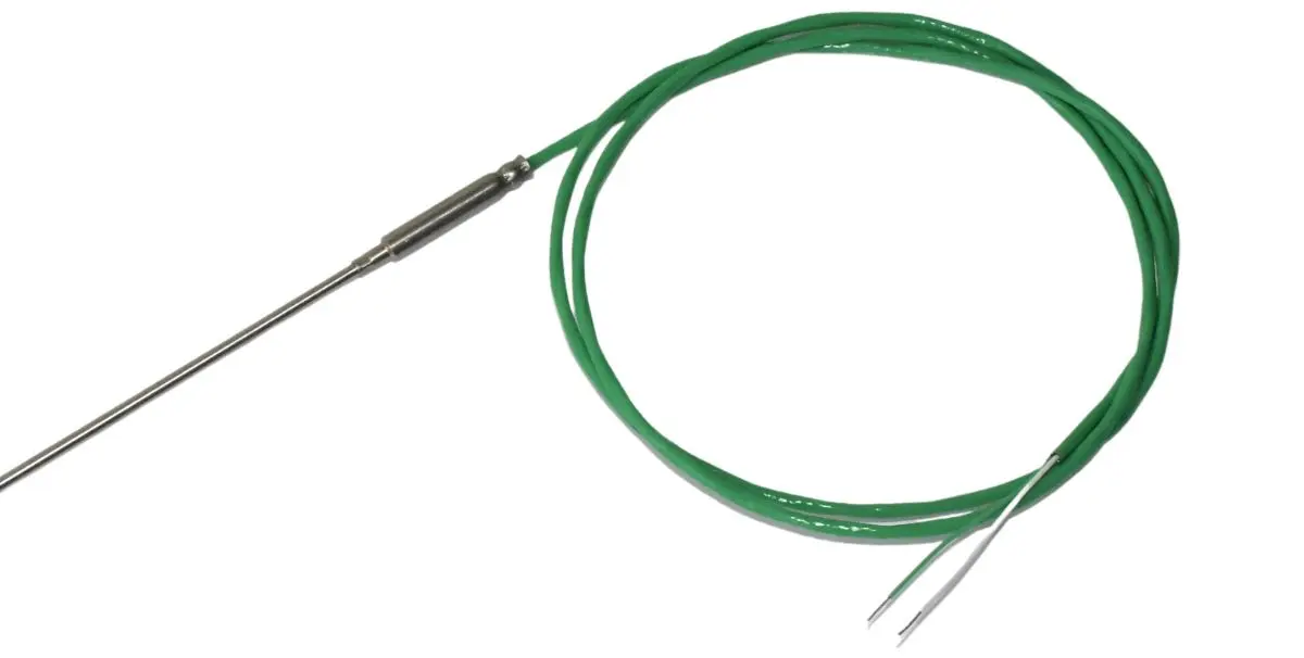 Produktfoto 1 von Electrotherm 294 Edelstahl Thermoelement Typ K, Ø 3mm x 200mm 0°C → +1000°C