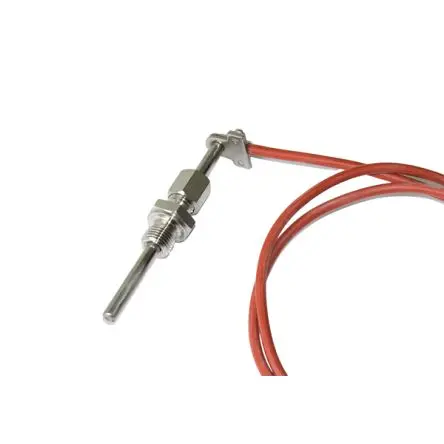 Produktfoto 1 von Electrotherm Pt100 Widerstandsthermometer Edelstahl Ø 6 mm 2 x 100 mm, -50 °C → 200 °C, 2500 mm Leitung