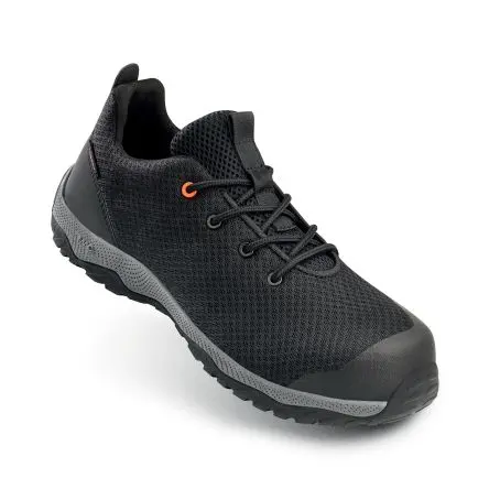 Produktfoto 1 von Heckel MACSOLE® SPORT Herren Sicherheitsschuhe Schwarz Videosignal, Größe 41 / UK 7