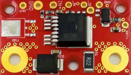 Produktfoto 1 von Infineon Relay Relaiskarte, BTS50010-1TAE-PLATINE Halbleiterausgang, für Startermotor von Roller