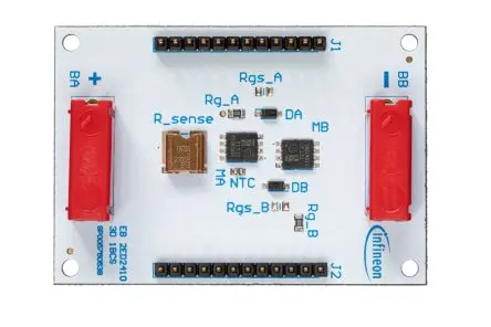 Produktfoto 1 von Infineon Power MOSFET, Gate Driver Gate-Treiber-Modul, EB 2ED2410 3D 1BCS MOSFET, für 2ED2410-EM