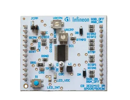 Produktfoto 1 von Infineon Gate Driver, Power MOSFET Gate-Treiber-Modul, EB 2ED2410 3M MOSFET, für Verstellbarer Drahtschutz