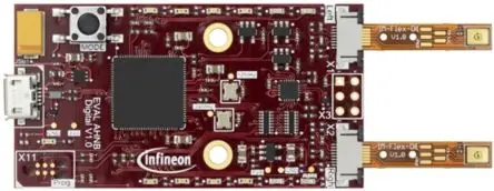 Infineon Audio Hub Nano Board Halbbrücken-Abwärtswandler-Evaluierungsboard mit dem Eicedriver 2EDL803x,