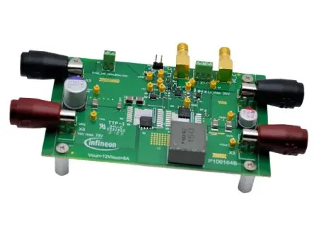 Produktfoto 1 von Infineon Gate Driver IC Evaluierungsplatine Abwärtswandler, Halbbrücken-Abwärtswandler-Evaluierungsboard mit dem