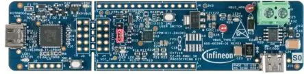 Produktfoto 1 von Infineon EZ-PD PMG1-S0 Prototyping-Kit Evaluierungsplatine CYPM1011-24LQXI Evaluierungsplatine Prototyping- und