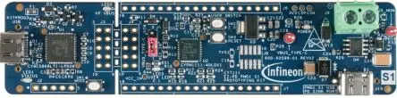 Produktfoto 1 von Infineon EZ-PD PMG1-S1 Prototyping-Kit Evaluierungsplatine CYPM1111-40LQXI Evaluierungsplatine Prototyping- und