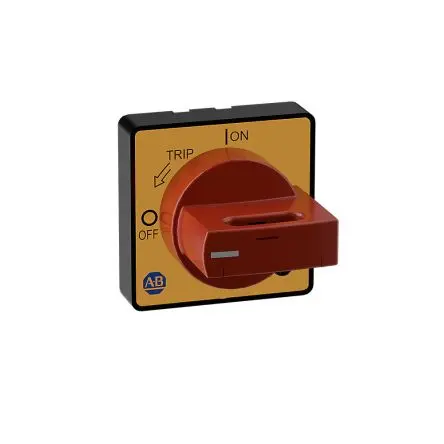 Produktfoto 1 von Allen Bradley Rot, Gelb 140MT-C Griff für Motorschutzschalter, IP66
