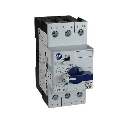 Produktfoto 1 von Allen Bradley 140MT Motorschutzeinheit, 32A Schutzschalter 690V ac x 44.9 mm mit Thermomagnetisch