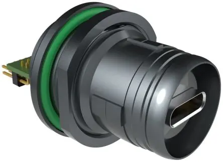 Produktfoto 1 von Amphenol Limited SCE2USB3 Rundsteckverbinder Stecker 10-polig Stecker Hinten IP68