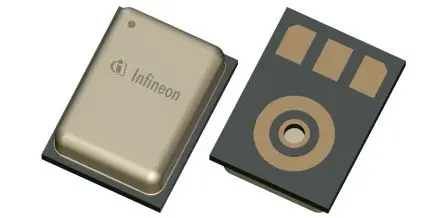Produktfoto 1 von Infineon MEMS-Oszillator -38 dBV/Pa, 4-Pin TLGA