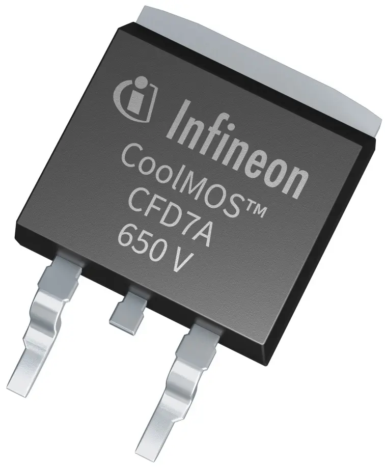 Infineon OptiMOS Typ N-Kanal, Oberfläche MOSFET Erweiterung 650 V / 45 A 227 W, 3-Pin PG-TO263-3