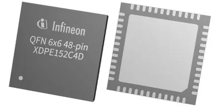 Produktfoto 1 von Infineon Digitaler Mehrphasen-Controller 1-Kanal 1 MHz QFN 48-Pin Spannung 4.3V 2.8 V